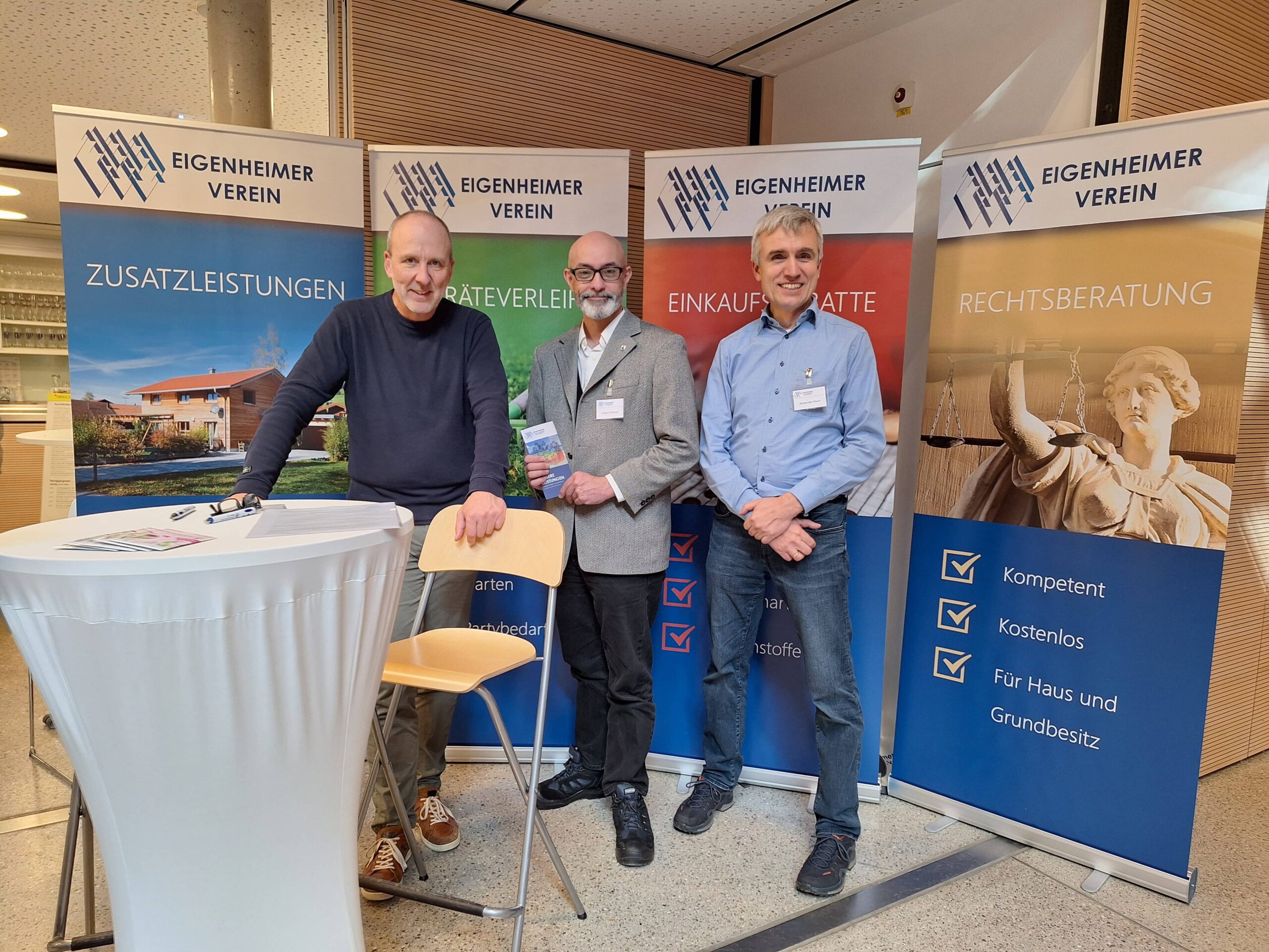 Messestand der Eigenheimer
